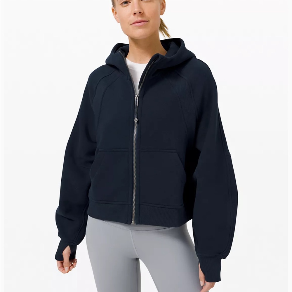 Lululemon Scuba Oversized Full Zip True Navy M/L New with Tags